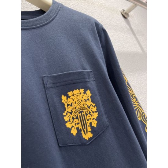 CHROME HEARTS クロムハーツ 長袖Tシャツ 2025秋冬 秋冬新作 カラーチェック