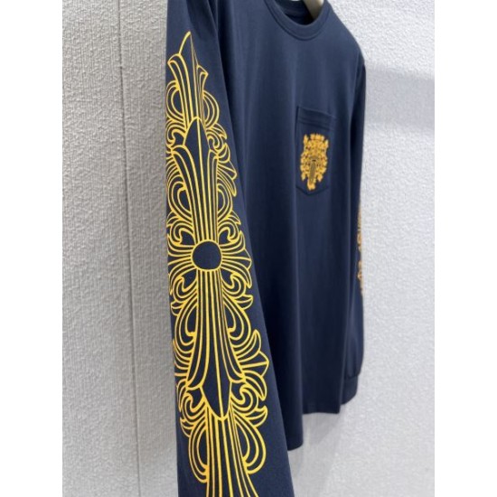 CHROME HEARTS クロムハーツ 長袖Tシャツ 2025秋冬 秋冬新作 カラーチェック