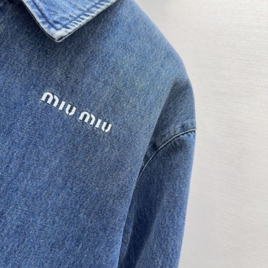 MIU MIU ミュウミュウ ジャケット 2025秋冬新作 相性抜群で断然おすすめの一着