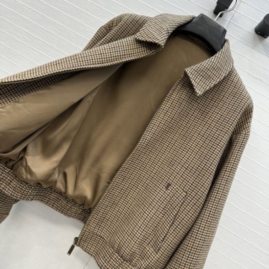 YSL イヴ サンローラン ジャケット 2025秋冬新作 取り入れやすい定番アウター