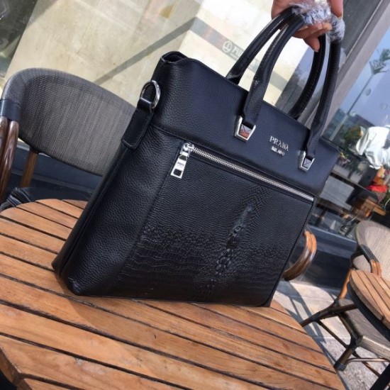 2025FW ブリーフケース PRADA プラダ 秋冬限定セール 高級感あるお買い得アイテム