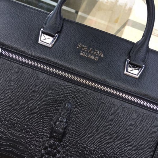 2025FW ブリーフケース PRADA プラダ 秋冬限定セール 高級感あるお買い得アイテム