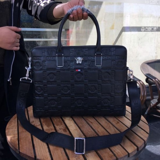 2025FW ブリーフケース VERSACE ヴェルサーチェ 絶大な人気 新作ラグジュアリーブリーフケース