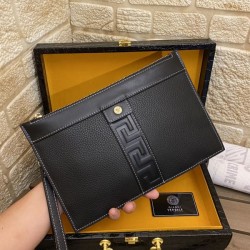 2025FW クラッチバッグ VERSACE ヴェルサーチェ 人気急上昇 オシャレで存在感抜群の新作