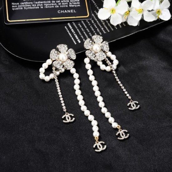 2026新品 イヤリング CHANEL シャネル ロングシーズン活躍の定番人気