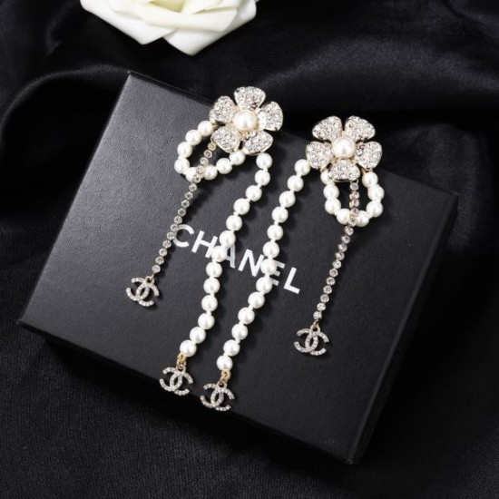 2026新品 イヤリング CHANEL シャネル ロングシーズン活躍の定番人気