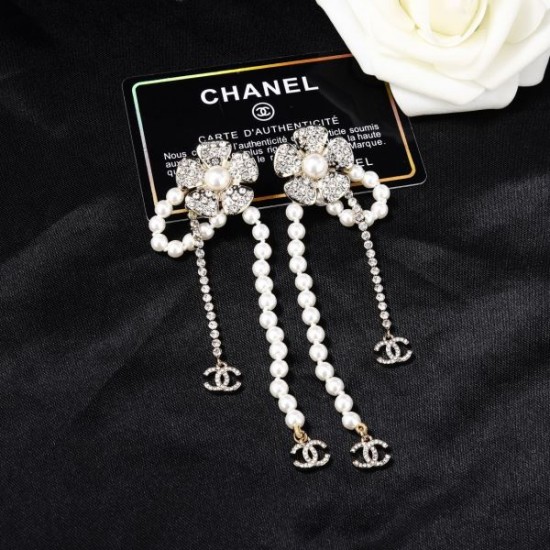 2026新品 イヤリング CHANEL シャネル ロングシーズン活躍の定番人気