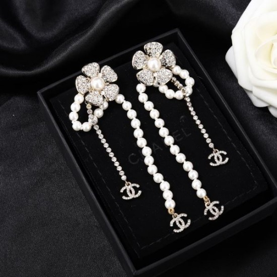 2026新品 イヤリング CHANEL シャネル ロングシーズン活躍の定番人気