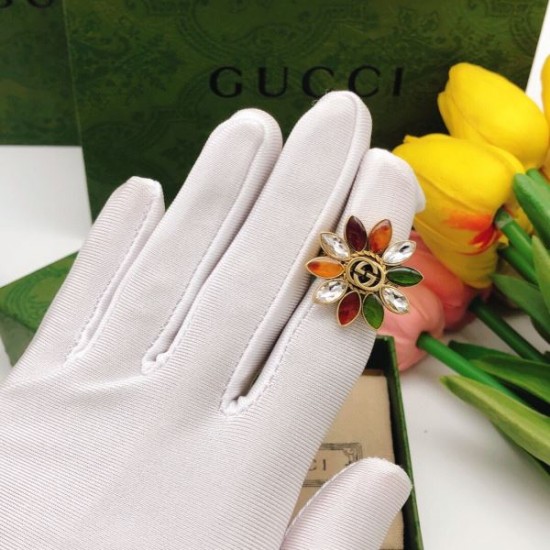 2026新品 リング GUCCI グッチ 新作カジュアルコーデにおすすめ