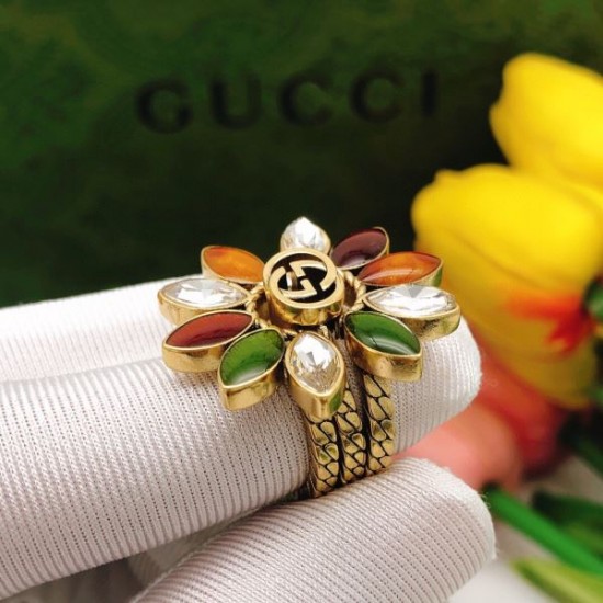 2026新品 リング GUCCI グッチ 新作カジュアルコーデにおすすめ