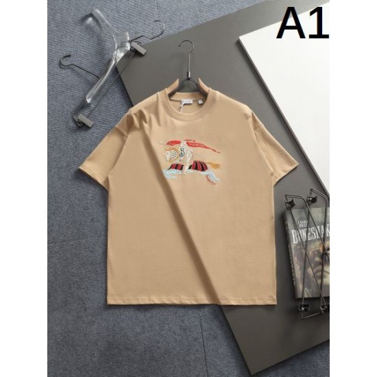2026新品 半袖Tシャツ BURBERRY バーバリー リラックス感のあるデザインで快適な着心地