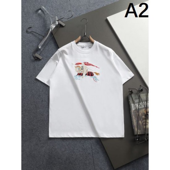 2026新品 半袖Tシャツ BURBERRY バーバリー リラックス感のあるデザインで快適な着心地