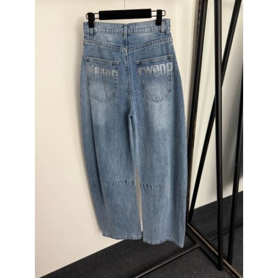 2026年新作 ALEXANDER WANG アレキサンダーワン デニムパンツ 人気アイテム 早い者勝ち