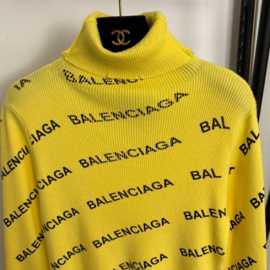 2026年新作 BALENCIAGA バレンシアガ 長袖ニットベスト 上品レイヤード 定番人気