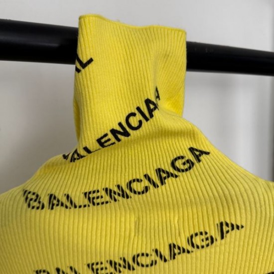 2026年新作 BALENCIAGA バレンシアガ 長袖ニットベスト 上品レイヤード 定番人気