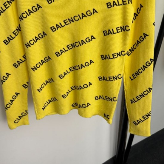 2026年新作 BALENCIAGA バレンシアガ 長袖ニットベスト 上品レイヤード 定番人気