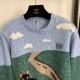 2026年新作 LOEWE ロエベ 長袖ニット ヴィンテージ感