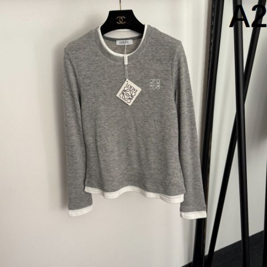 2026年新作 LOEWE ロエベ 長袖Tシャツ シンプル定番