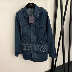 2026年新作 LOUIS VUITTON ルイヴィトン デニムジャケット スタイルアップ