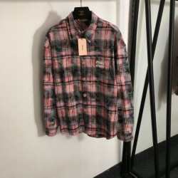 2026年新作 MIU MIU ミュウミュウ 長袖シャツ 売上No.1