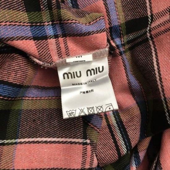2026年新作 MIU MIU ミュウミュウ 長袖シャツ 売上No.1