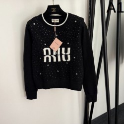 2026年新作 MIU MIU ミュウミュウ 長袖ニット セール新品