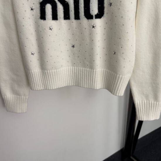 2026年新作 MIU MIU ミュウミュウ 長袖ニット セール新品