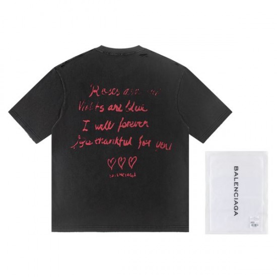 2026新品 半袖Tシャツ BALENCIAGA バレンシアガ おしゃれな人気デザイン