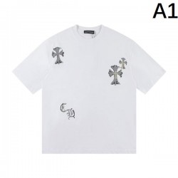 2026新品 半袖Tシャツ CHROME HEARTS クロムハーツ クールなストリートデザイン
