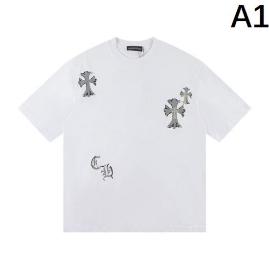 2026新品 半袖Tシャツ CHROME HEARTS クロムハーツ クールなストリートデザイン