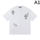 2026新品 半袖Tシャツ CHROME HEARTS クロムハーツ クールなストリートデザイン