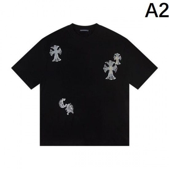 2026新品 半袖Tシャツ CHROME HEARTS クロムハーツ クールなストリートデザイン