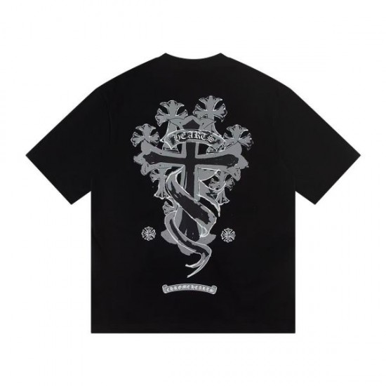 2026新品 半袖Tシャツ CHROME HEARTS クロムハーツ クールなストリートデザイン