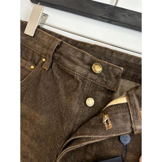 2026新品 デニムパンツ LOUIS VUITTON ルイヴィトン 日本未入荷カラー 夏新作