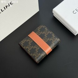 2026新品 三つ折り財布 CELINE セリーヌ デイリー使い最適 ミニ財布人気モデル