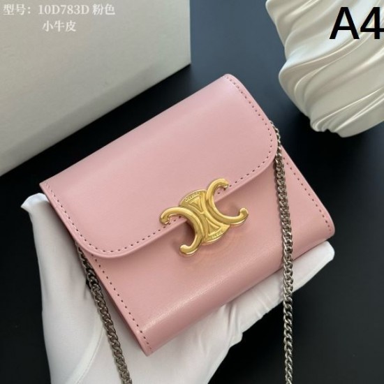 2026新品 三つ折り財布 CELINE セリーヌ おしゃれトレンド ミニウォレット人気作