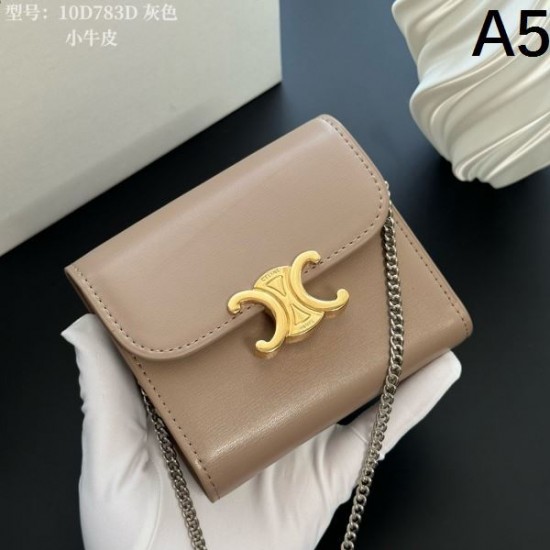 2026新品 三つ折り財布 CELINE セリーヌ おしゃれトレンド ミニウォレット人気作