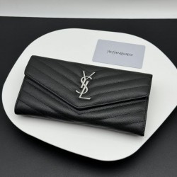 2026新品 長財布 YSL イヴ サンローラン 累計売上No.1 大人気ラグジュアリーモデル