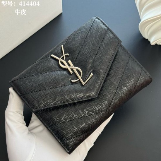 2026新品 二つ折り財布 YSL イヴ サンローラン セール入荷 大人気トレンドモデル