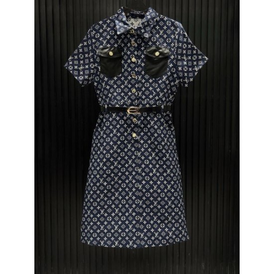 2026新品 ワンピース LOUIS VUITTON ルイヴィトン 限定ラグジュアリー 春夏人気モデル