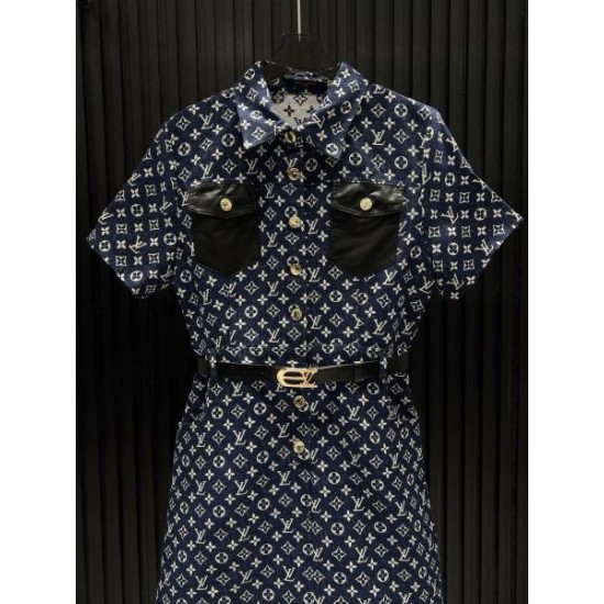 2026新品 ワンピース LOUIS VUITTON ルイヴィトン 限定ラグジュアリー 春夏人気モデル