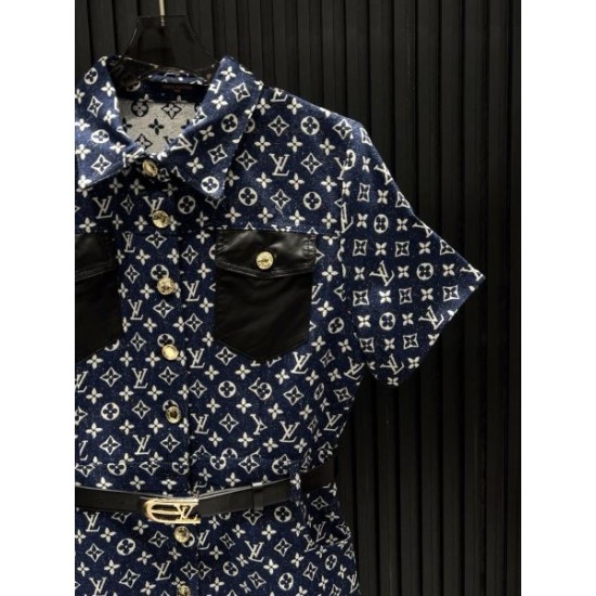2026新品 ワンピース LOUIS VUITTON ルイヴィトン 限定ラグジュアリー 春夏人気モデル