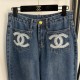 2026新品 ジーンズ CHANEL シャネル 大人上品スタイル必須 高品質人気デニム