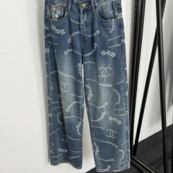 2026新品 ジーンズ CHANEL シャネル 今季トレンド感抜群 洗練シルエットモデル