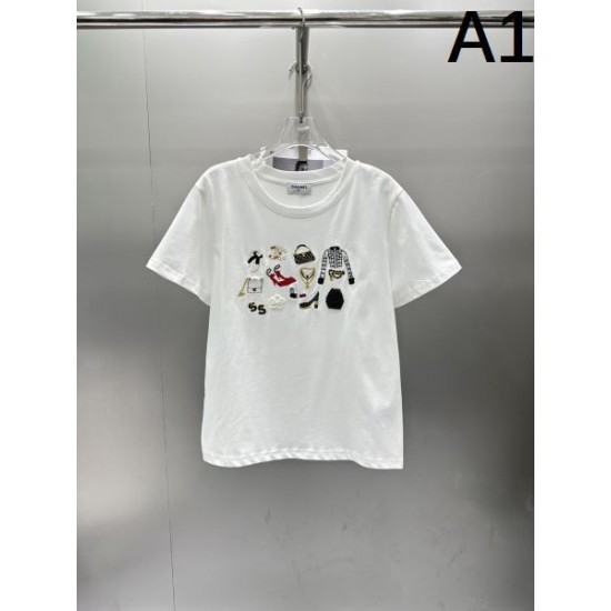 2026新品 半袖Tシャツ CHANEL シャネル 極上高級感あふれる新作 最安値人気レプリカ通販