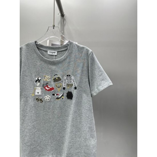 2026新品 半袖Tシャツ CHANEL シャネル 極上高級感あふれる新作 最安値人気レプリカ通販