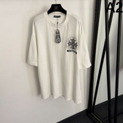 2026新品 半袖Tシャツ CHROME HEARTS クロムハーツ 圧倒的存在感ブランドロゴ 人気爆発モデル