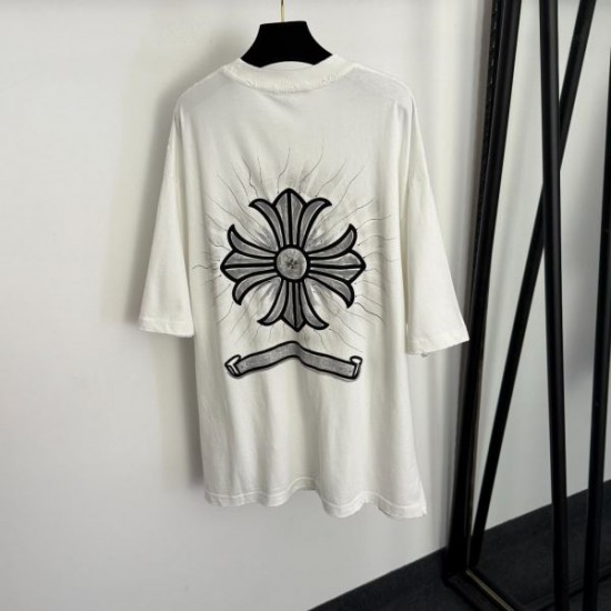 2026新品 半袖Tシャツ CHROME HEARTS クロムハーツ 圧倒的存在感ブランドロゴ 人気爆発モデル
