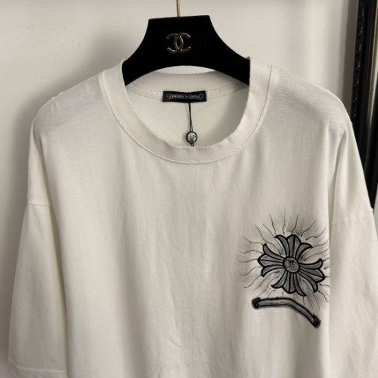 2026新品 半袖Tシャツ CHROME HEARTS クロムハーツ 圧倒的存在感ブランドロゴ 人気爆発モデル