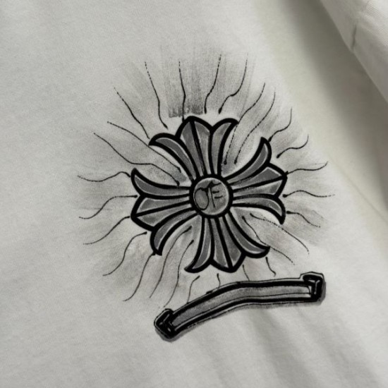 2026新品 半袖Tシャツ CHROME HEARTS クロムハーツ 圧倒的存在感ブランドロゴ 人気爆発モデル
